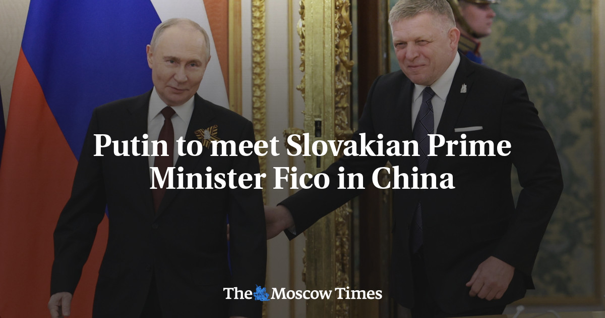 Putin to meet Slovakian Prime Minister Fico in China