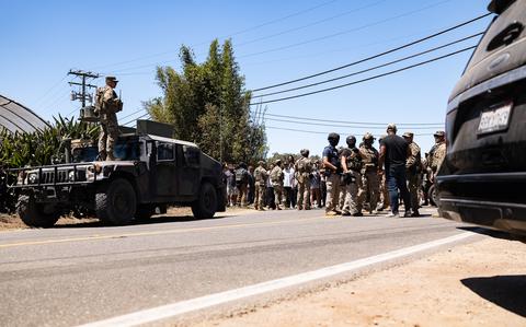 More National Guard troops deployed to help control immigration protests in LA sent home