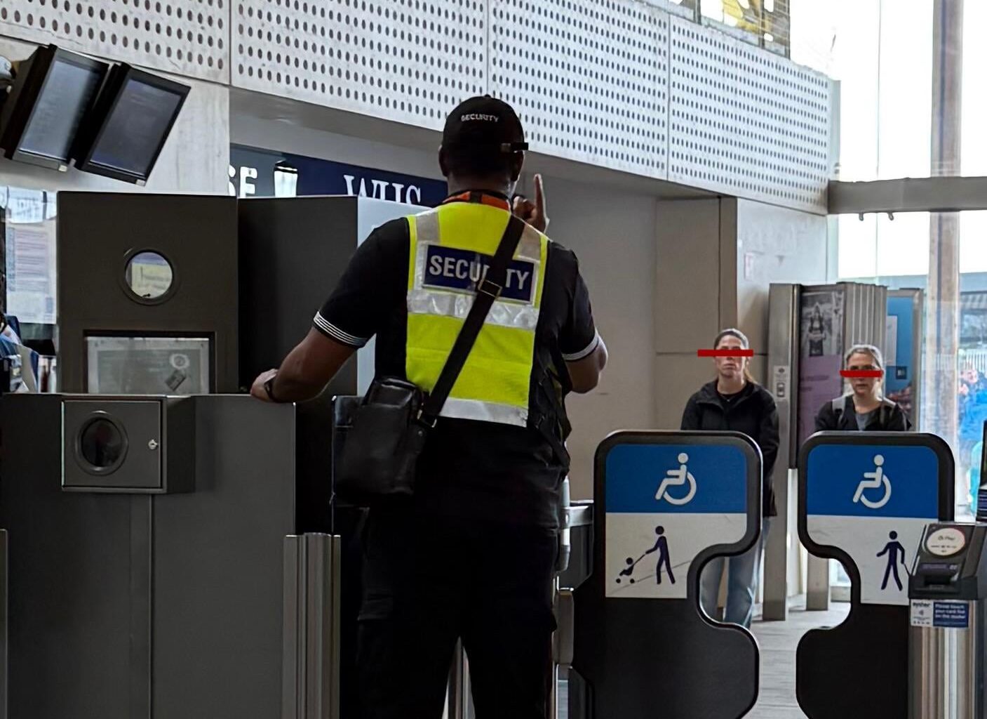 Huge shout out to this security guy at Abbey Wood station