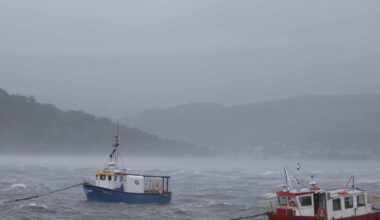Storm Floris: Fort William
