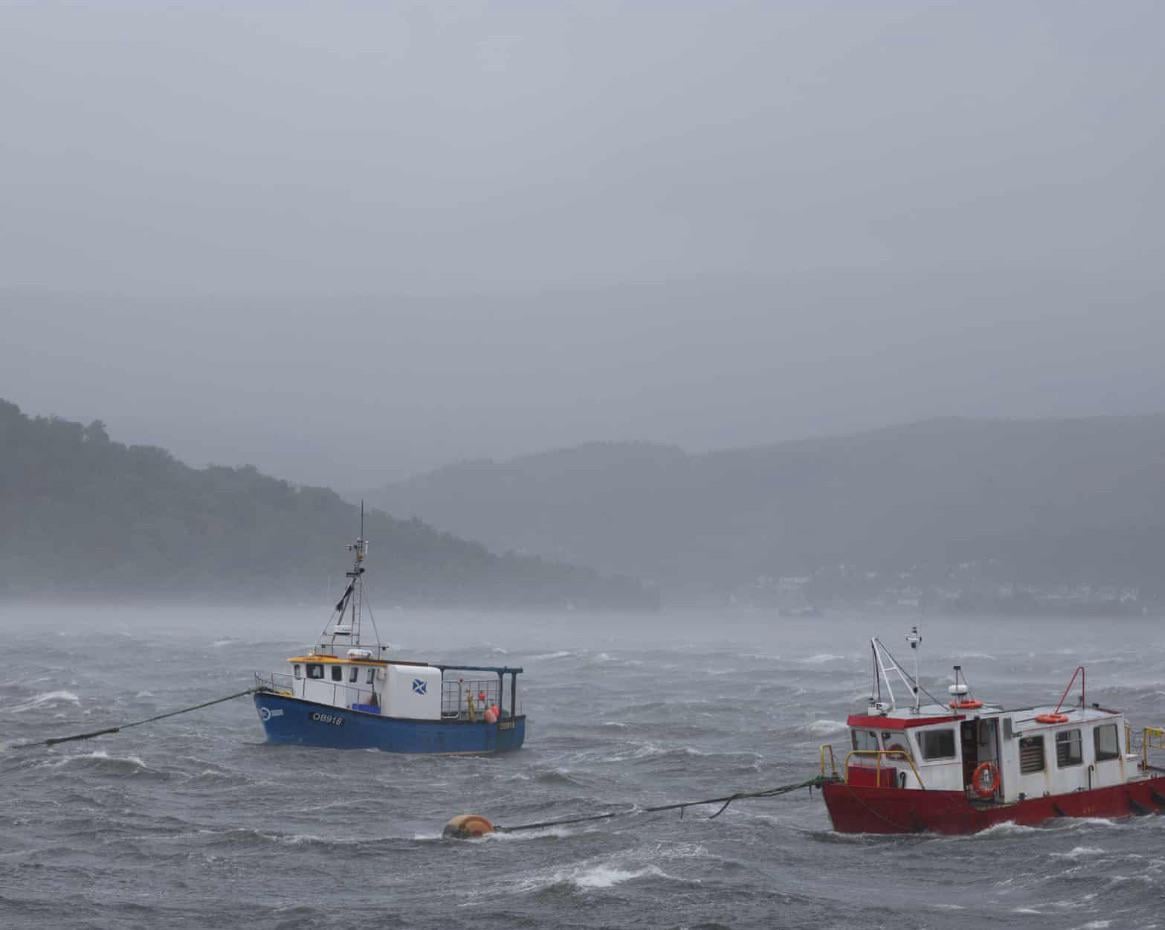 Storm Floris: Fort William