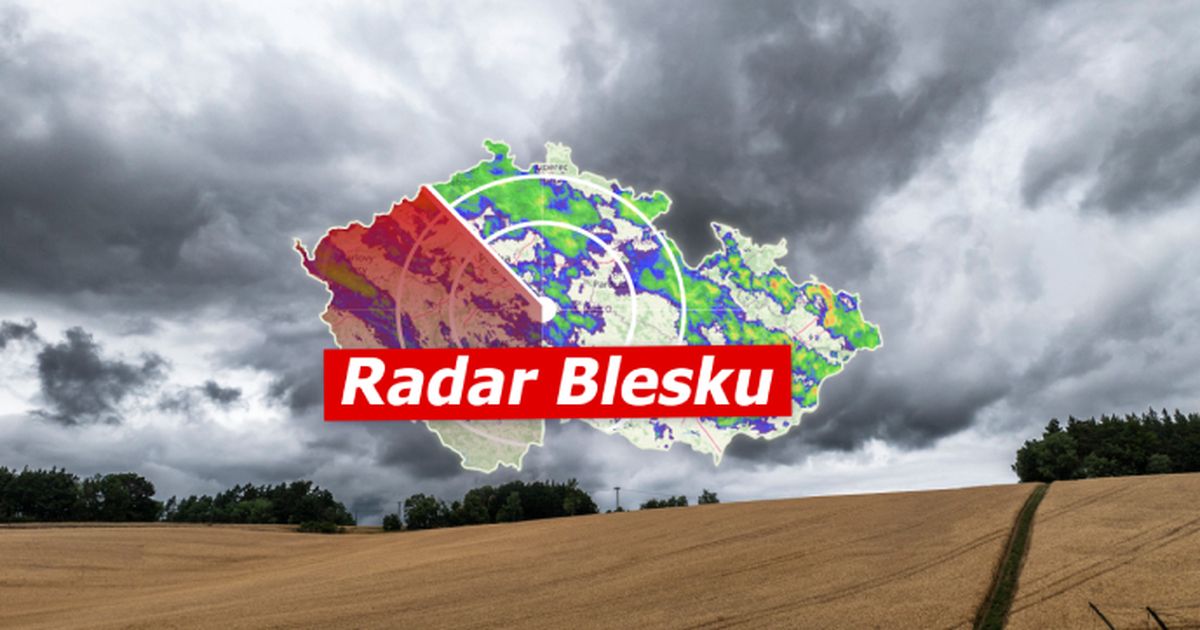 Počasí | Meteorologové vydali novou výstrahu: Na Česko se řítí vichr a silné bouřky! Sledujte radar Blesku