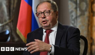 UK summons Russian ambassador over Ukraine strikes