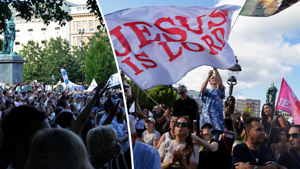 Folkfest när Sverige tillbad Jesus