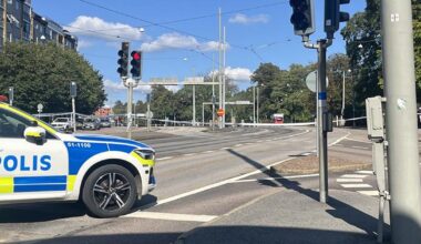 Misstänkt farligt föremål vid Redbergsplatsen i Göteborg