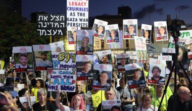 [Israel] At rallies, families urge leaders to take hostage deal on table, abort Gaza City takeover