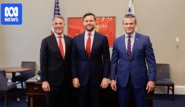 Pentagon says Richard Marles and US Defense Secretary meeting 'happenstance encounter'