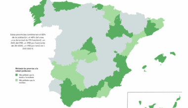 Diviendo las provincias de España a la mitad