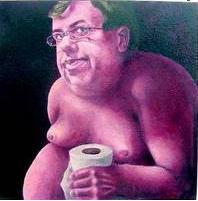 Portraitgate: In 2009 Garda investigated this painting as a Criminal Act. Offences included Incitement to Hatred and Gross Indecency