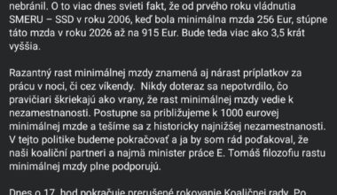 RF a jeho vyjadrenie k minimalnej mzde