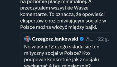 Socjal a poziom życia