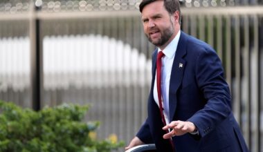 JD Vance avoids protesters using unusual tactic, Democrats say