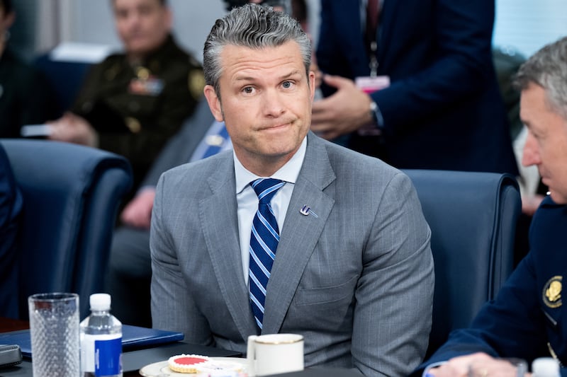Defense Secretary Pete Hegseth claimed the memorial, which has long been criticized for its depiction of slavery, was removed by “woke lemings.”