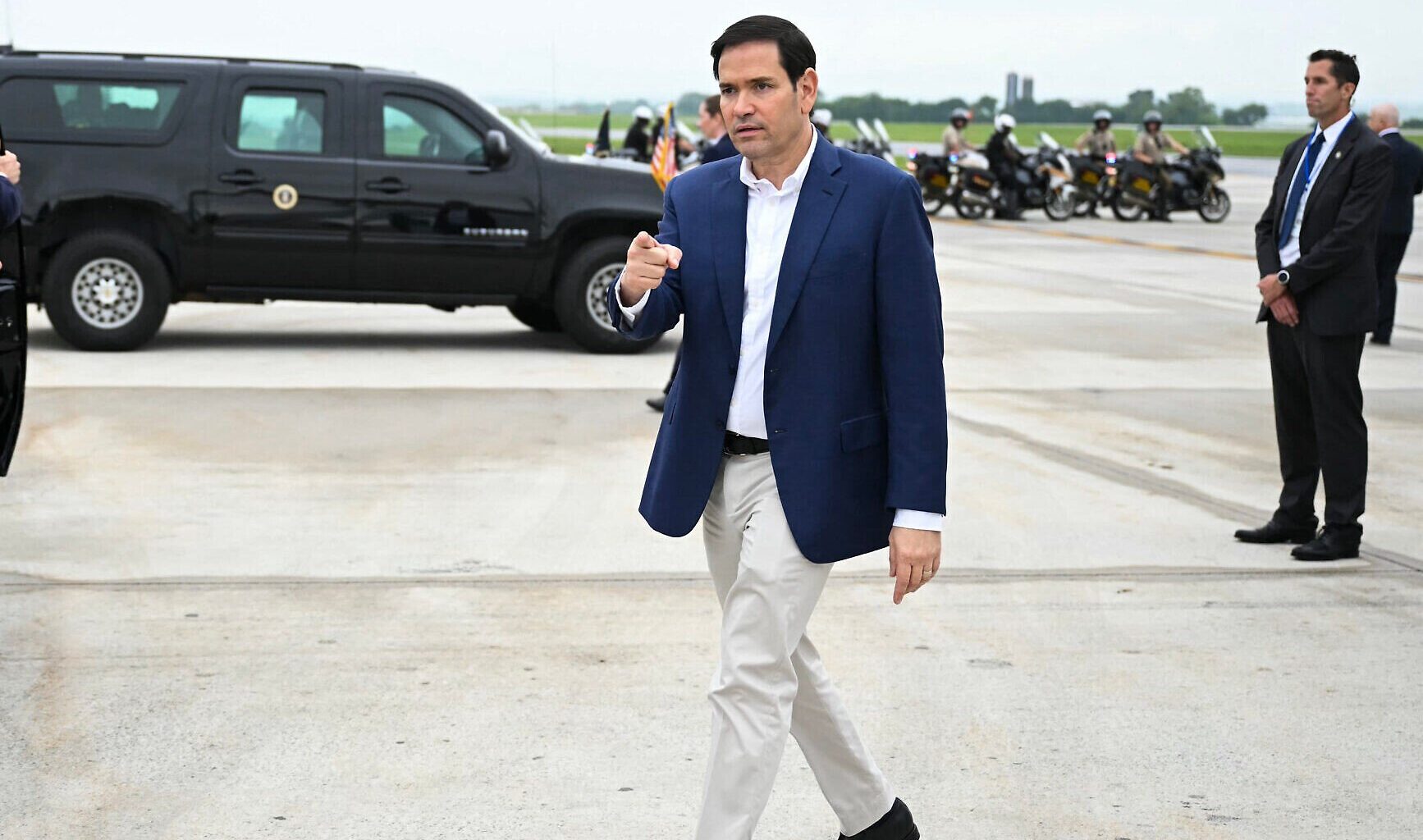 Rubio denounces UK-led sanctions on Ben Gvir and Smotrich, urges reversal