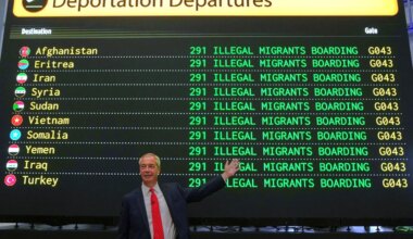 Nigel Farage promises mass deportation of asylum-seekers if Reform UK elected