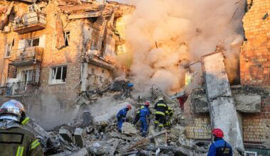 Outraged over Russian strike on Kyiv, European defense leaders pledge pressure to end the war
