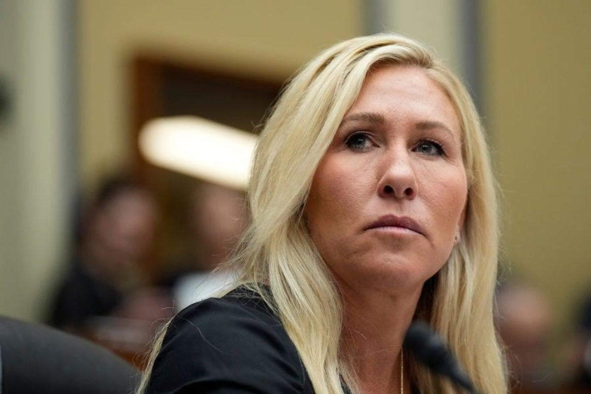 Majorie Taylor Greene up 142% in stocks she bought days before ICE awarded company massive contract: ‘Laughable’ | 
The Georgia representative is a member of the House Homeland Security Committee, which oversees ICE