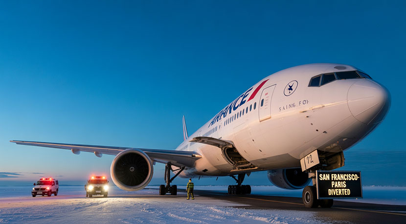 Air France San Francisco–Paris Flight Makes Shocking Emergency Landing in Canada After Passenger Medical Crisis, New Update You Need To Know