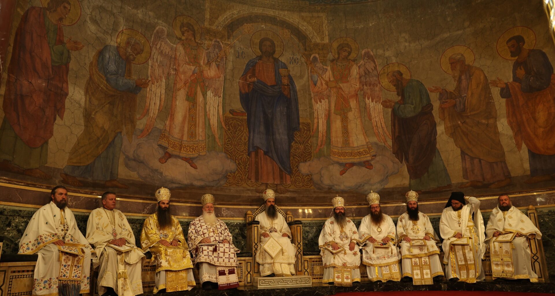 Patriarch of Bulgaria led summer Feast Day Liturgy at St. Alexander Nevsky Cathedral