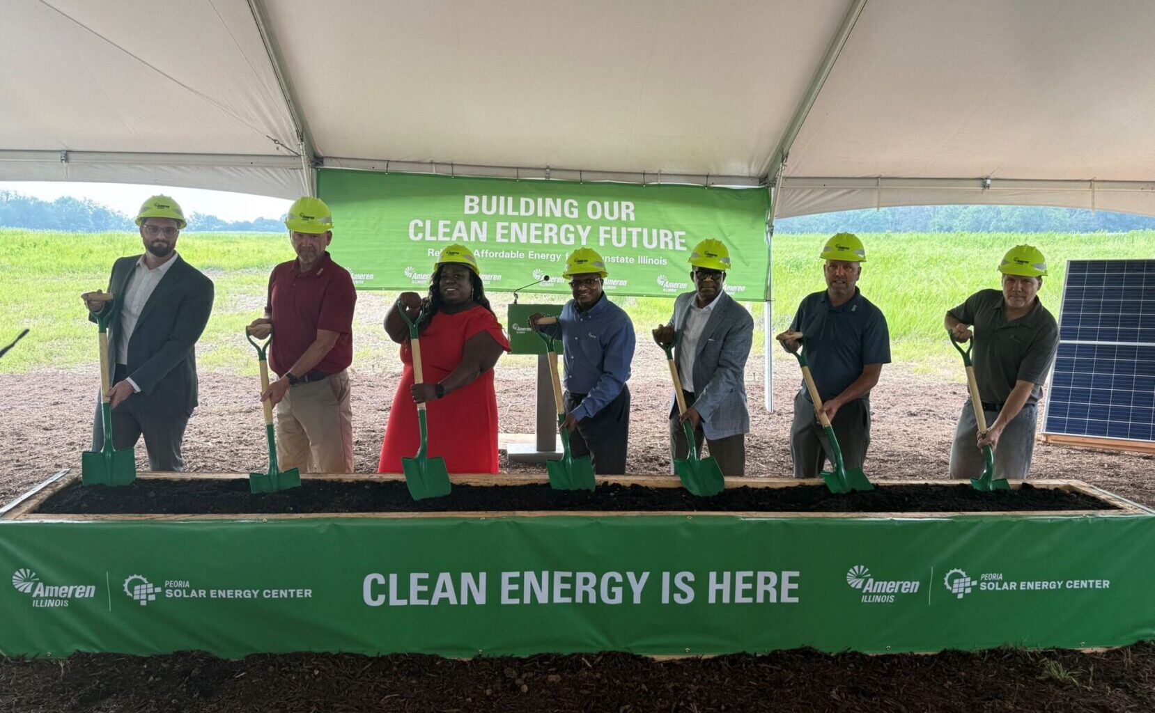 Ameren Illinois Begins Construction on Peoria Solar Energy Center