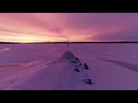Drone Footage Capturing The Mesmerizing Nature Of Finland In Winter