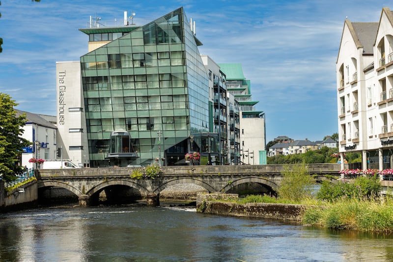The Glasshouse hotel and Garavogue river.
Photograph: James Connolly