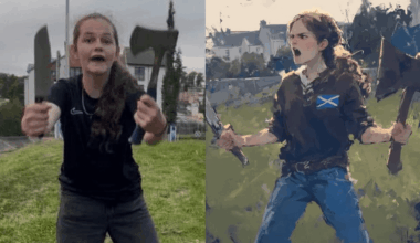 'Young Queen of Scots': 14-Year-Old Mayah Sommers Goes Viral for Fighting Back Against Migrant Assault Threats