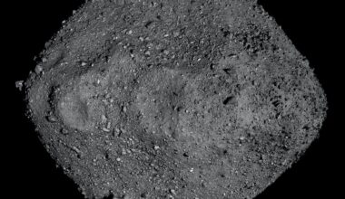 This mosaic of Bennu was created using observations made by NASA’s OSIRIS-REx spacecraft that was in close proximity to the asteroid for over two years (Credit : NASA/Goddard/University of Arizona)