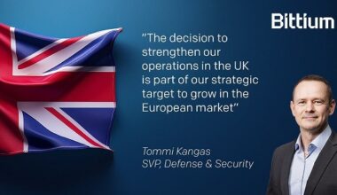 Bittium strengthens its operations in the United Kingdom
