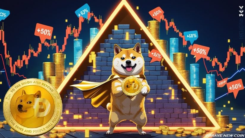 Dogecoin (DOGE) Price Prediction: Dogecoin Stuck in Triangle Pattern, Breakout Could Trigger Massive Gains