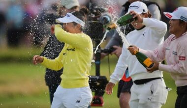 Miyu Yamashita of Japan wins the Women's British Open for her first major title