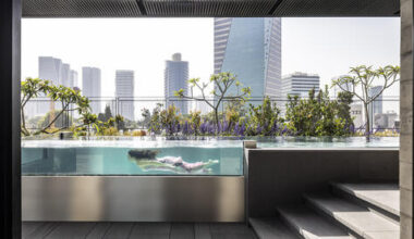 Tel Aviv penthouse blends eclectic urbanism with retro European charm