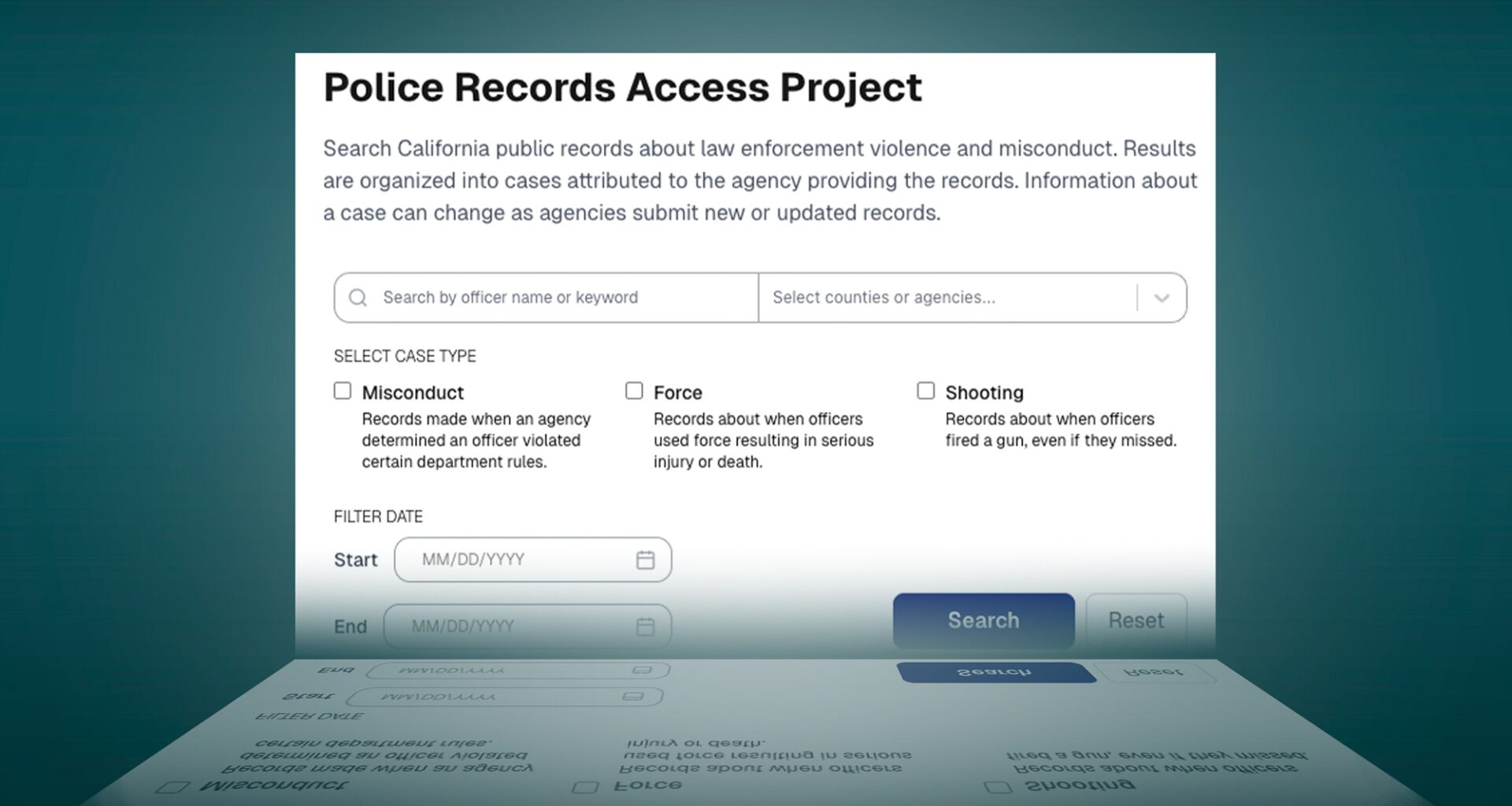 California police misconduct records now available in public database • The Mendocino Voice