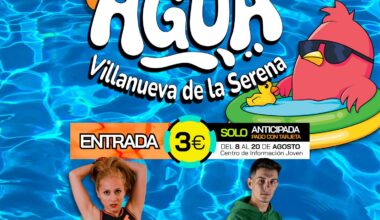 🎉💦Fiesta del agua 2025 - Ayuntamiento de Villanueva de la Serena
