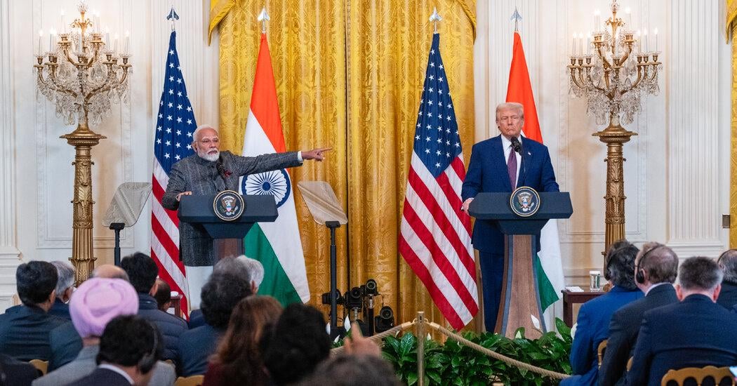 Trump Is Pushing India Back Toward China