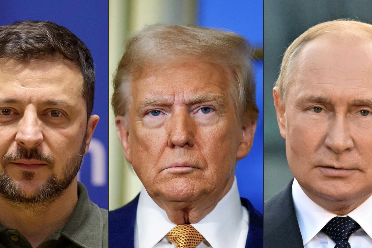 Ukraine-Russia war latest: Defiant Zelensky ‘will not give up land’ for peace as Trump to meet Putin in Alaska