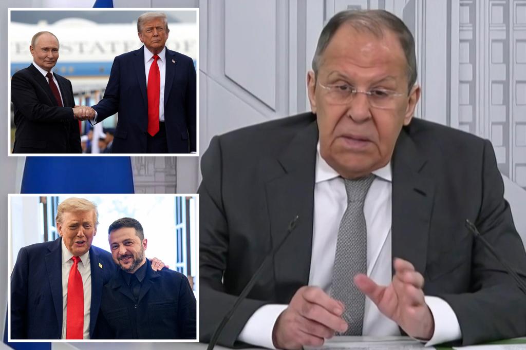 Russia's foreign minister throws up a new condition for any Putin-Zelensky summit