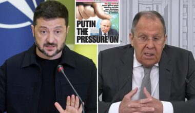Russia's top diplomat says Zelensky can't sign Ukraine war peace deal because he's 'illegitimate'