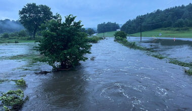 Photo: Severe flooding, blamed in part on global climate change due to greenhouse gas emissions, hit Vermont in July 2023 and in 2024. Courtesy photo.