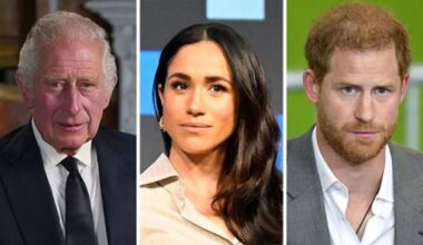 King Charles & Meghan Markle's Relationship Amid Prince Harry Feud