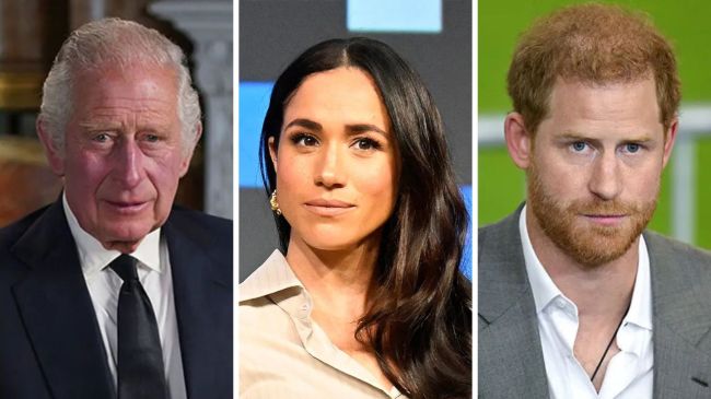 King Charles & Meghan Markle's Relationship Amid Prince Harry Feud