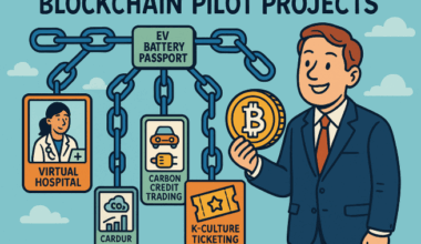 Blockchain Technology Set to Revolutionize EV Battery Tracking and Healthcare in South Korea (Image supported by ChatGPT)