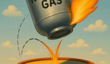 Natural gas prices bounced back after trading below the 3 handle this morning.