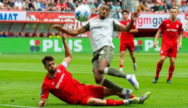 Het bewuste moment tijdens FC Twente - PSV.