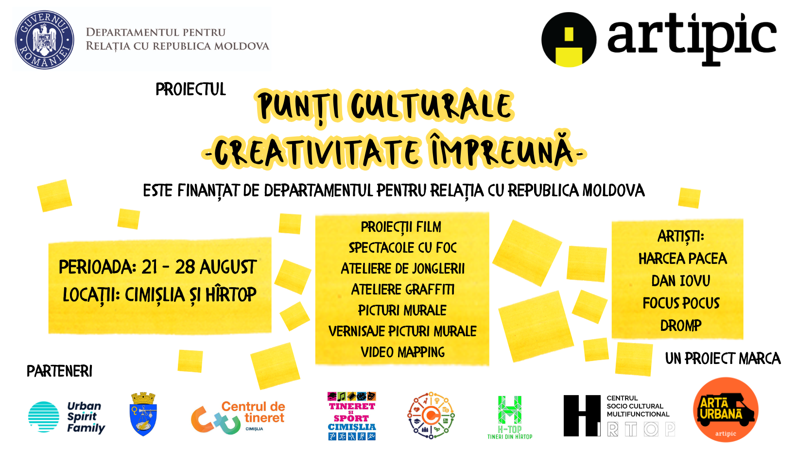 Urban art unites Romania and the Republic of Moldova