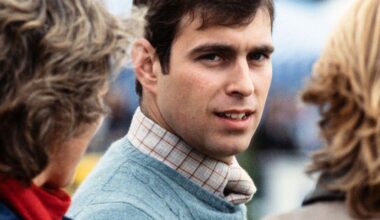 Prince Andrew deliberately sprayed paint at reporters
