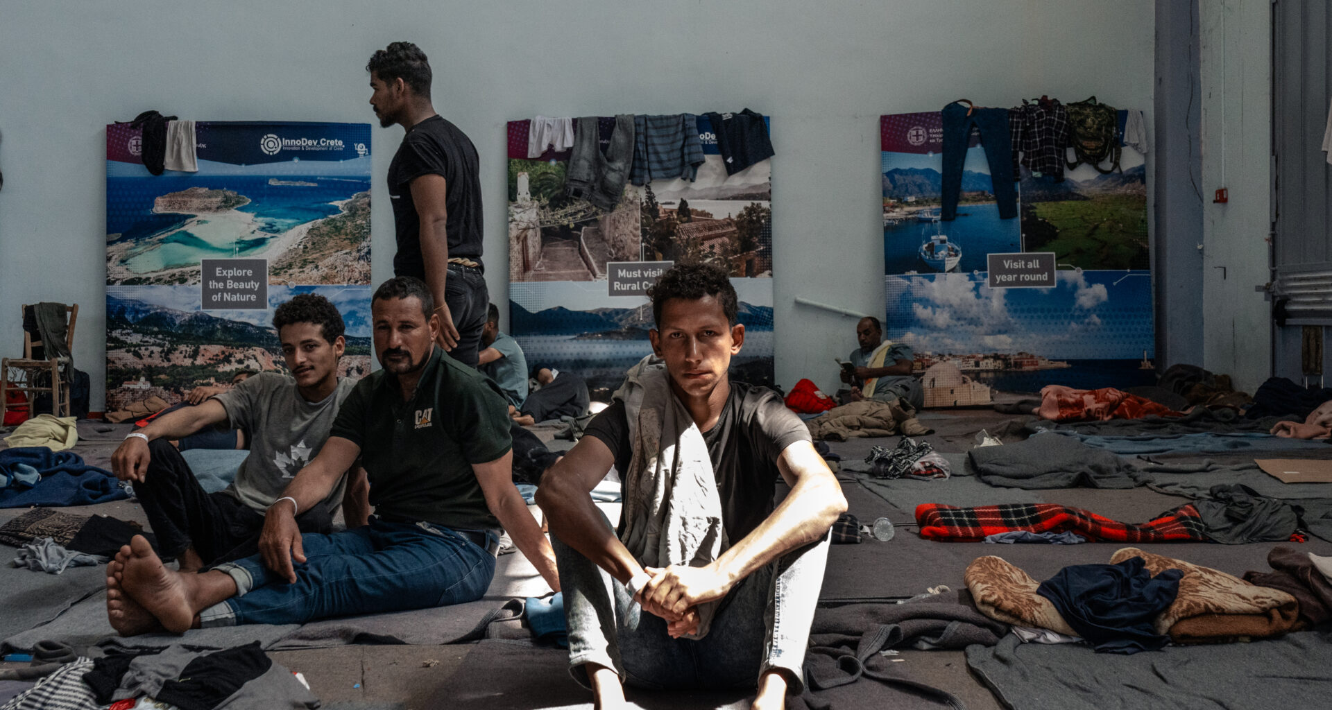 A growing number of refugees and migrants are taking a dangerous route from Libya to Greece