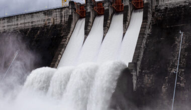 7.2 thousand cubic meters of water escaped from the dam
