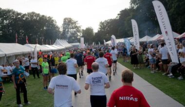Mærsk ansatte må løbe uden logo på trøjen af sikkerheds grunde