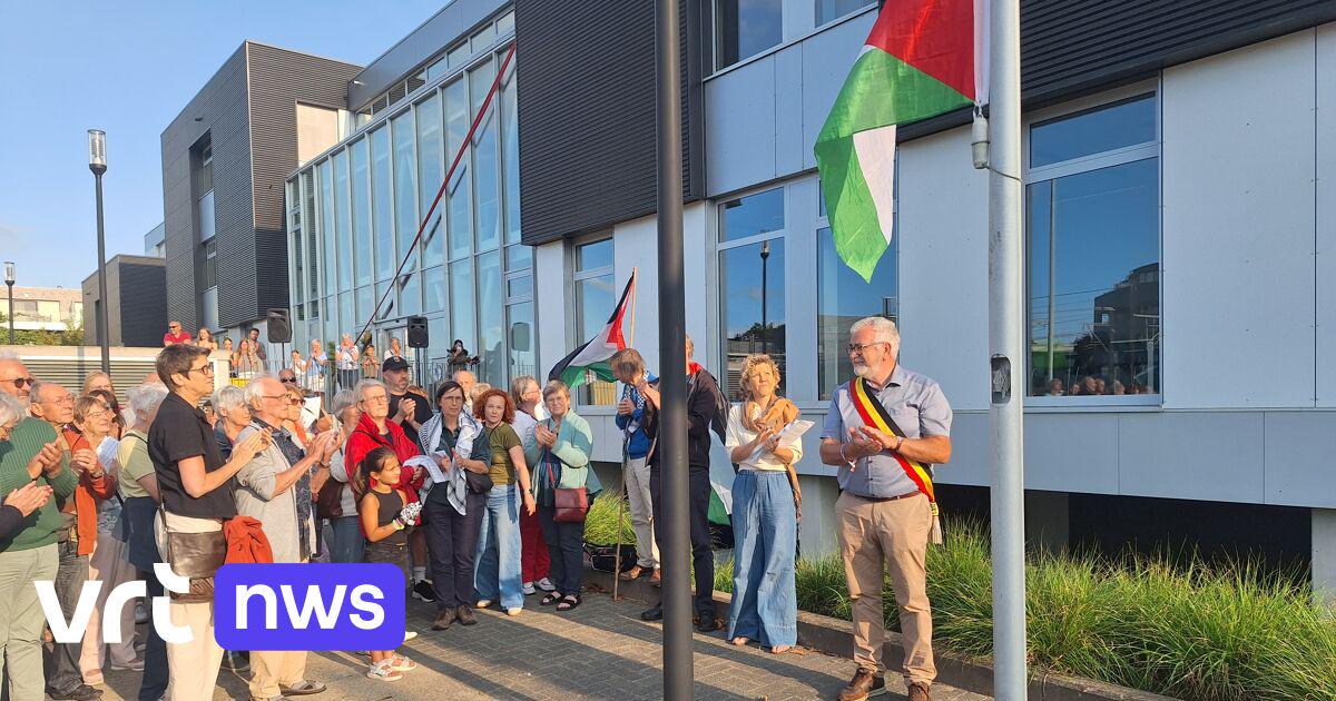 Herent hangt Palestijnse vlag aan gemeentehuis halfstok: "Wij maken deel uit van staat die tekortschiet"